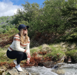 Rakel, at Lopamunstur, Knitter from Iceland